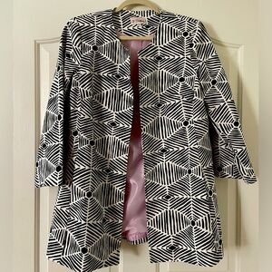 3 Sisters Large Swing Jacket with crop sleeve